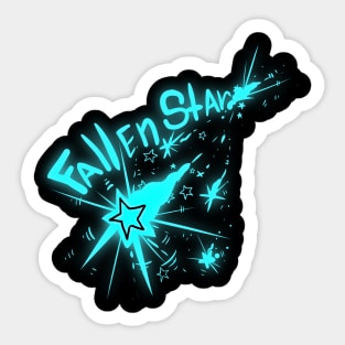 Fallen Star Sticker